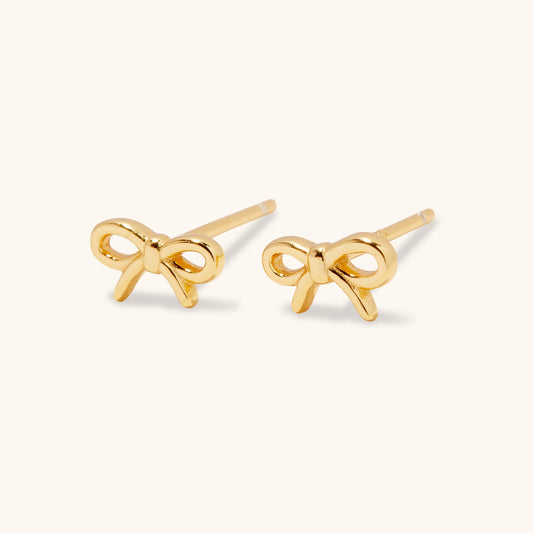 Tiny Bow Stud