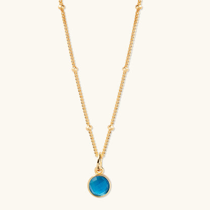 December Birthstone Necklace