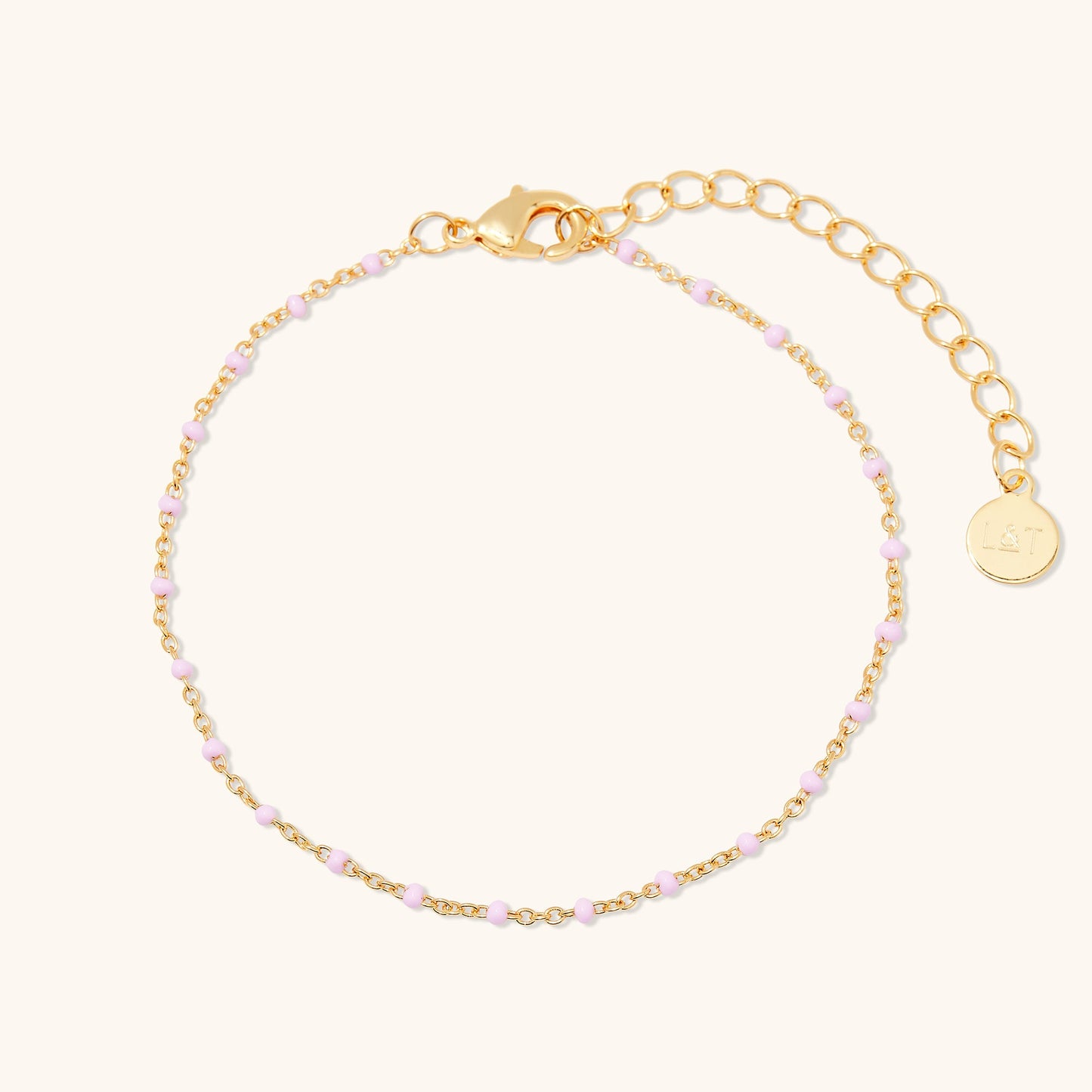 Zara Bracelet- Pink Sands