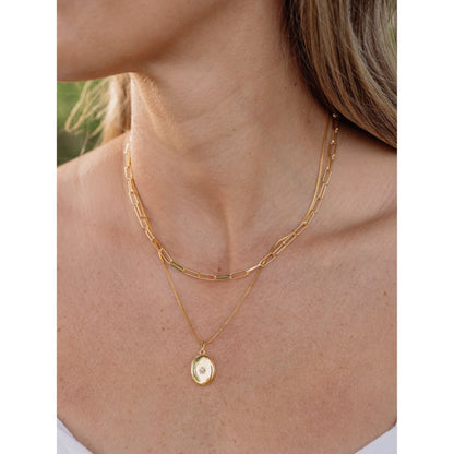 Hannah Locket Necklace