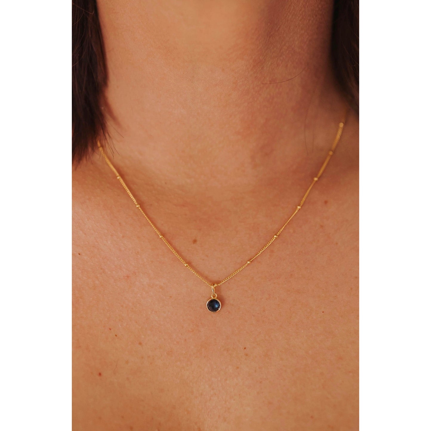 September Birthstone Necklace